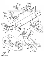 STAND / FOOTREST for Yamaha DRAGSTAR 1998