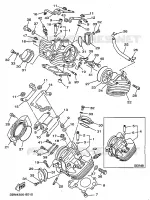 CYLINDER HEAD  for Yamaha DRAGSTAR 1998