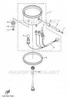 SPEEDOMETER for Yamaha DRAGSTAR 1999