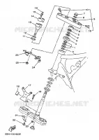 STEERING for Yamaha DRAGSTAR 1999