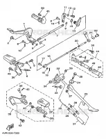 STAND / FOOTREST for Yamaha DRAGSTAR 1999