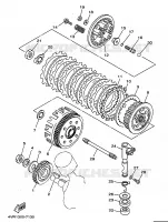 STARTER CLUTCH for Yamaha DRAGSTAR 1999