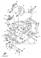 FRAME for Yamaha DRAGSTAR 1999
