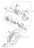FRONT BRAKE CALIPER for Yamaha DRAGSTAR 1999