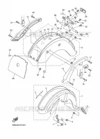 FENDER for Yamaha DRAGSTAR 1999