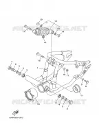 SWINGARM / SHOCK ABSORBER for Yamaha DRAGSTAR 1999