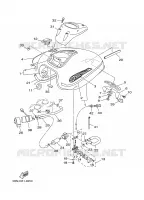 FUEL TANK for Yamaha DRAGSTAR 1999