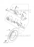 FRONT BRAKE CALIPER for Yamaha DRAGSTAR 1999