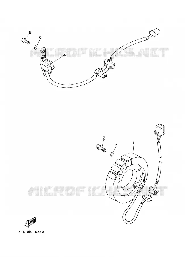 IGNITION Yamaha MOTO 650 1999 DRAGSTAR  XVS650A