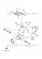 SWINGARM / SHOCK ABSORBER for Yamaha DRAGSTAR 1999