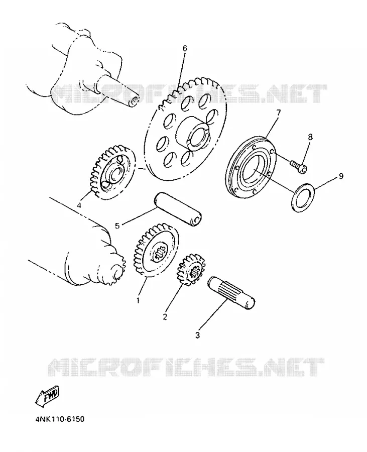STARTER CLUTCH Yamaha MOTO 1300 1997 ROYALSTAR  XVZ1300A