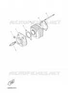 CYLINDER HEAD  for Yamaha WHY 2003