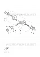 CRANKSHAFT / PISTON for Yamaha WHY 2003