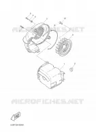 AIR SHROUD & FAN for Yamaha WHY 2003