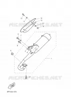 EXHAUST for Yamaha WHY 2003