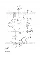 FUEL TANK for Yamaha WHY 2003