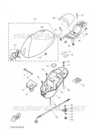 SEAT / CARRIER for Yamaha WHY 2003