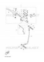 FRONT MASTER CYLINDER for Yamaha WHY 2003