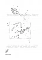 OIL PUMP for Yamaha WHY 2005