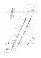 FRONT FORK for Yamaha WHY 2005