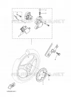 FRONT BRAKE CALIPER for Yamaha WHY 2005