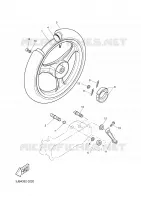REAR WHEEL for Yamaha WHY 2005