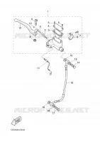 FRONT MASTER CYLINDER for Yamaha WHY 2005