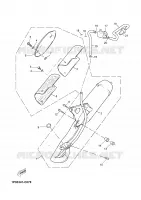EXHAUST for Yamaha NEO'S 2006