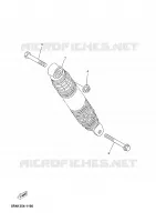 REAR SHOCK ABSORBER for Yamaha NEO'S 2006