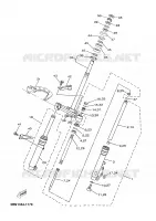 FRONT FORK for Yamaha NEO'S 2006
