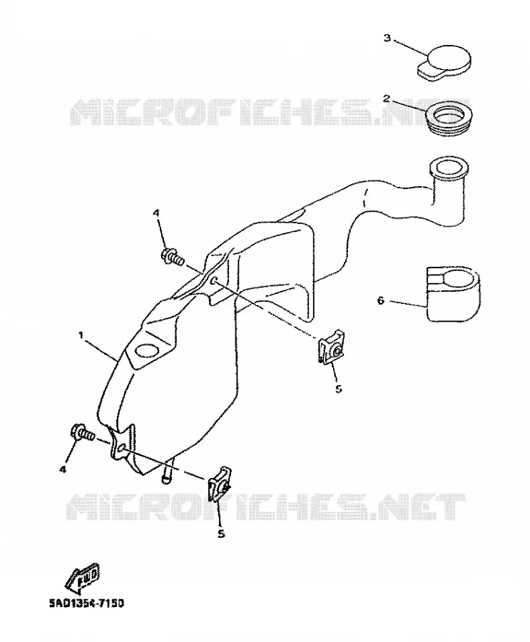 OIL TANK Yamaha SCOOTER 50 2001 NEOS  YN50R