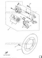 FRONT BRAKE CALIPER for Yamaha MAJESTY 1998