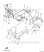 COVER   ENGINE 1 for Yamaha MAJESTY 1998