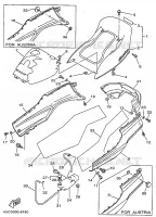 SIDE COVER for Yamaha MAJESTY 1998