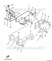 COVER   ENGINE 1 for Yamaha MAJESTY 1998