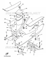 STAND / FOOTREST for Yamaha MAJESTY 1998