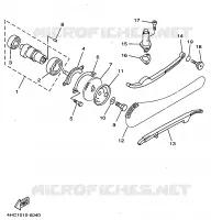 CAMSHAFT / TIMING CHAIN for Yamaha MAJESTY 1998