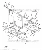 CRANKCASE for Yamaha MAJESTY 1998