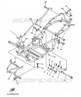 FRAME for Yamaha MAJESTY 1998