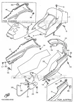 SIDE COVER for Yamaha MAJESTY 1998