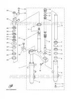 STEERING for Yamaha MAJESTY 1998