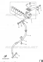 FRONT MASTER CYLINDER for Yamaha MAJESTY 1998