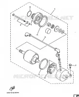 STARTER MOTOR for Yamaha MAJESTY 1998