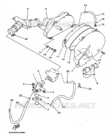 INTAKE for Yamaha MAJESTY 1998