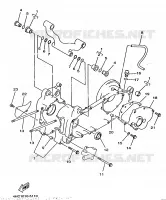 CRANKCASE for Yamaha MAJESTY 1998