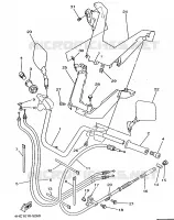 HANDLEBAR & CABLES for Yamaha MAJESTY 1998