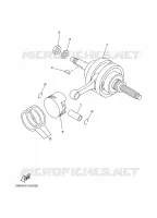 CRANKSHAFT / PISTON for Yamaha MAJESTY ABS 2003