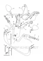 HANDLEBAR & CABLES for Yamaha MAJESTY ABS 2003