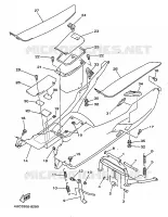 STAND / FOOTREST for Yamaha MAJESTY 1998