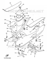 STAND / FOOTREST for Yamaha MAJESTY 1998